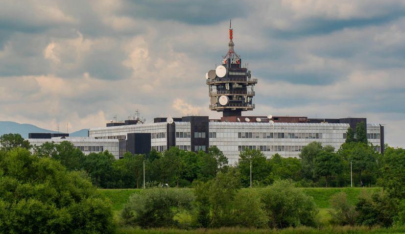 Croatian Radiotelevision (HRT) headquarters in Zagreb 
