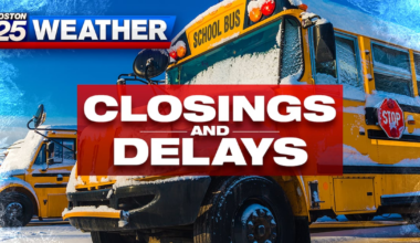 List of school closings, early dismissals Tuesday, December 2 as winter storm hits the state – Boston 25 News