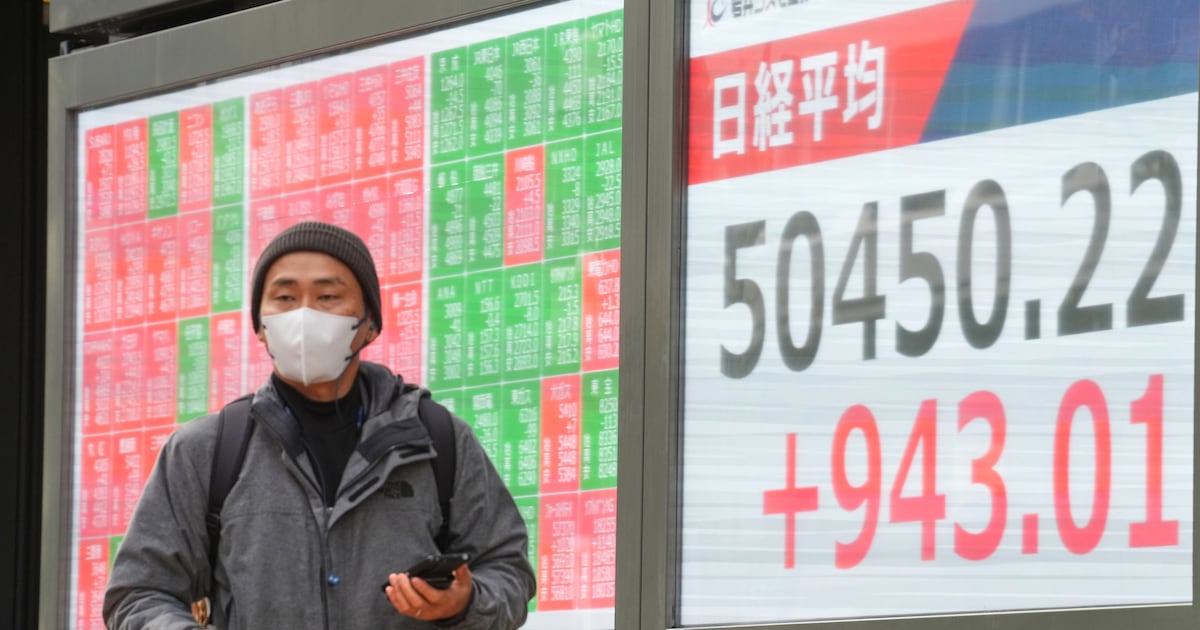 Asian shares advance after AI-led rally on Wall Street