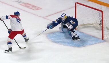 Czechia's Jiricek goes between the legs for overtime-winner – TSN