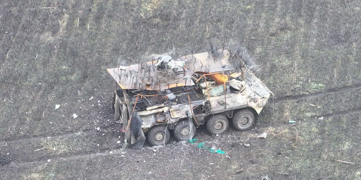 Russia’s Hedgehog Armor Works Great. Unless Your Vehicle Is Too Light To Carry It.