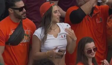 Just to be clear the people complaining about showing this woman during a college football game are the same people who voted for a person who cheated on all 3 of his wives including with another porn star and is a confirmed rapist and pedophile.  But of course the woman is at fault here being a fan