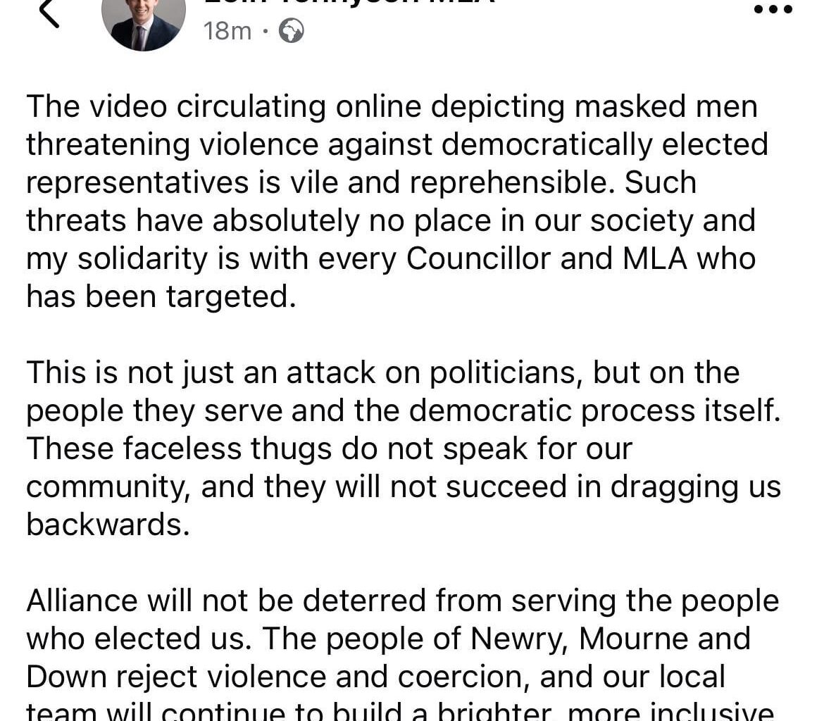 Recent post from Eóin Tennyson.