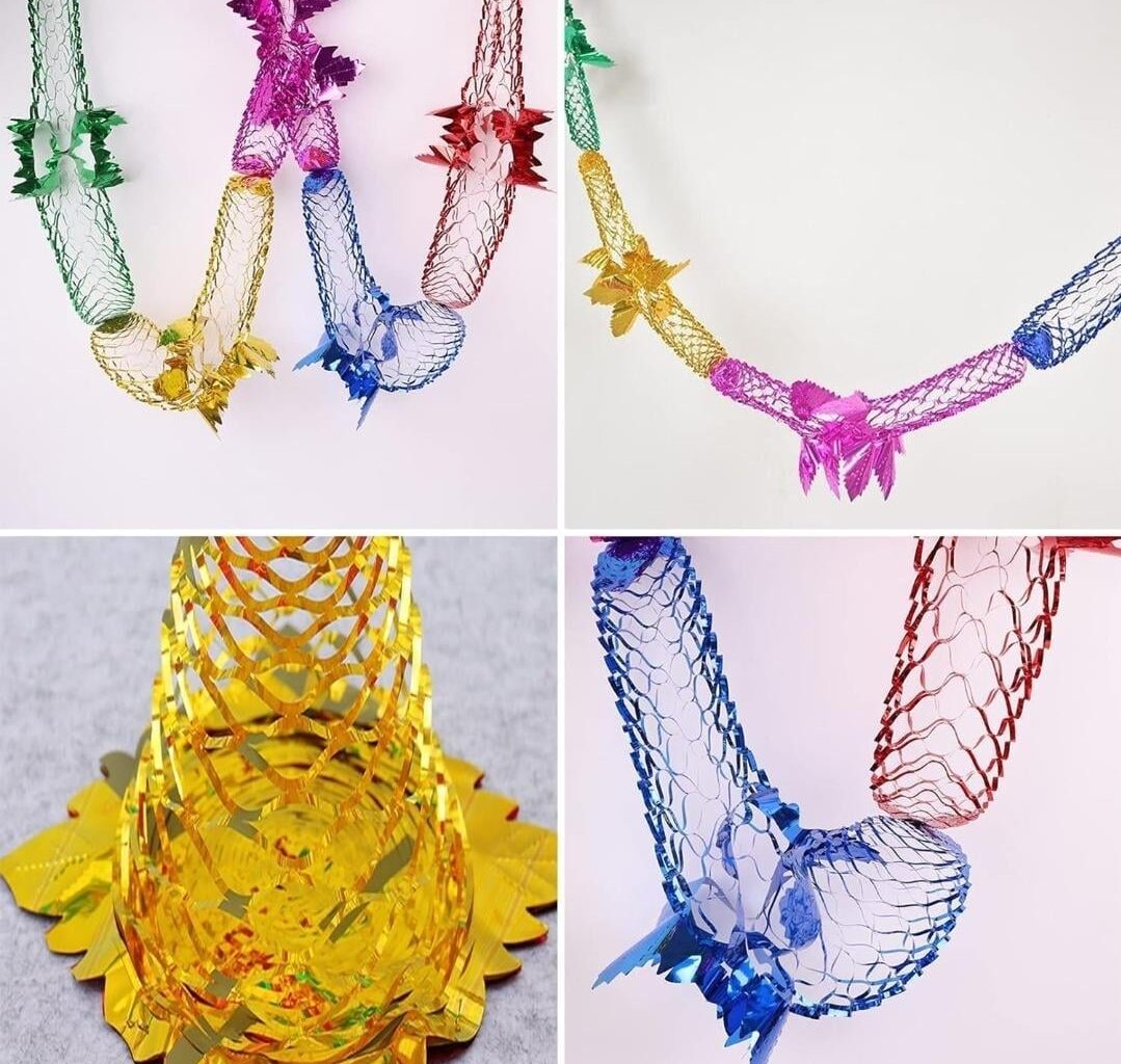 80s Christmas ceiling decorations