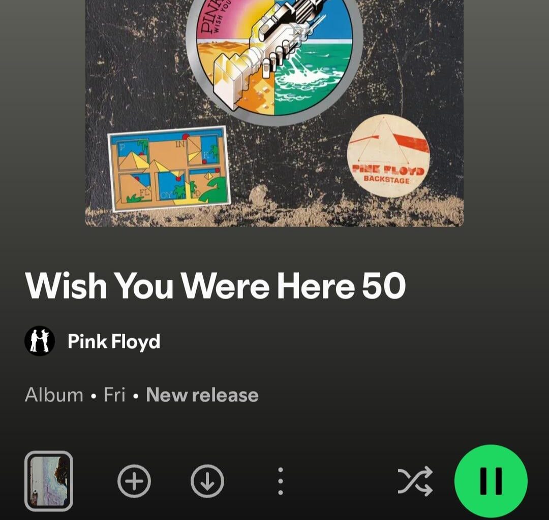 Pink Floyd - Nov release