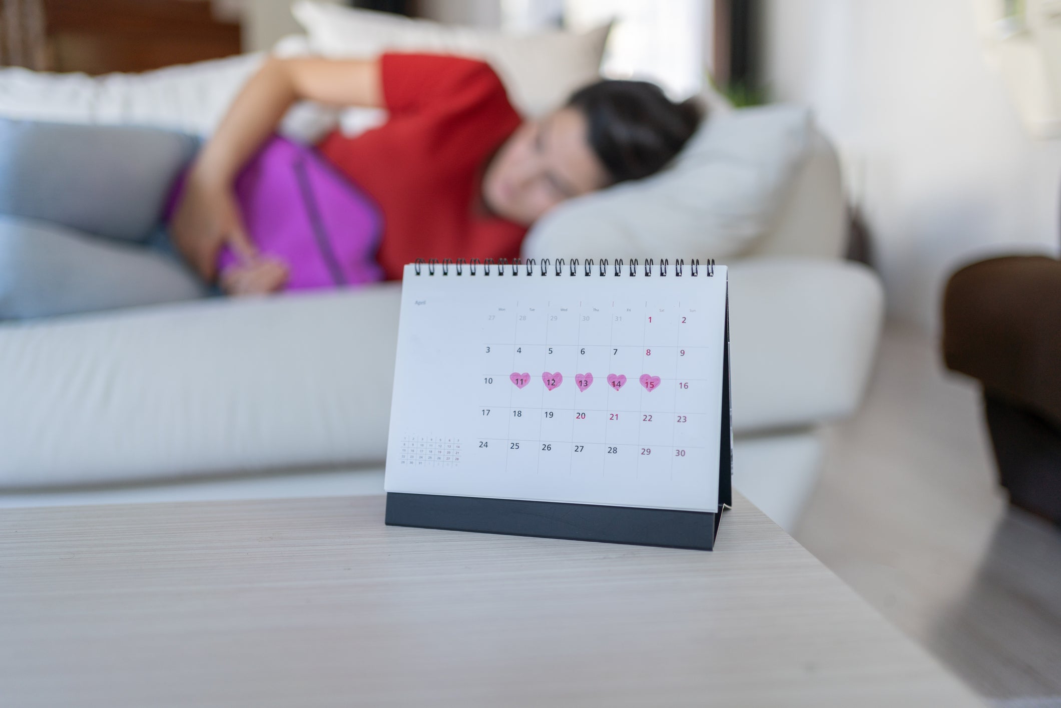 Periods are considered heavy if a woman experiences blood loss that affects daily life