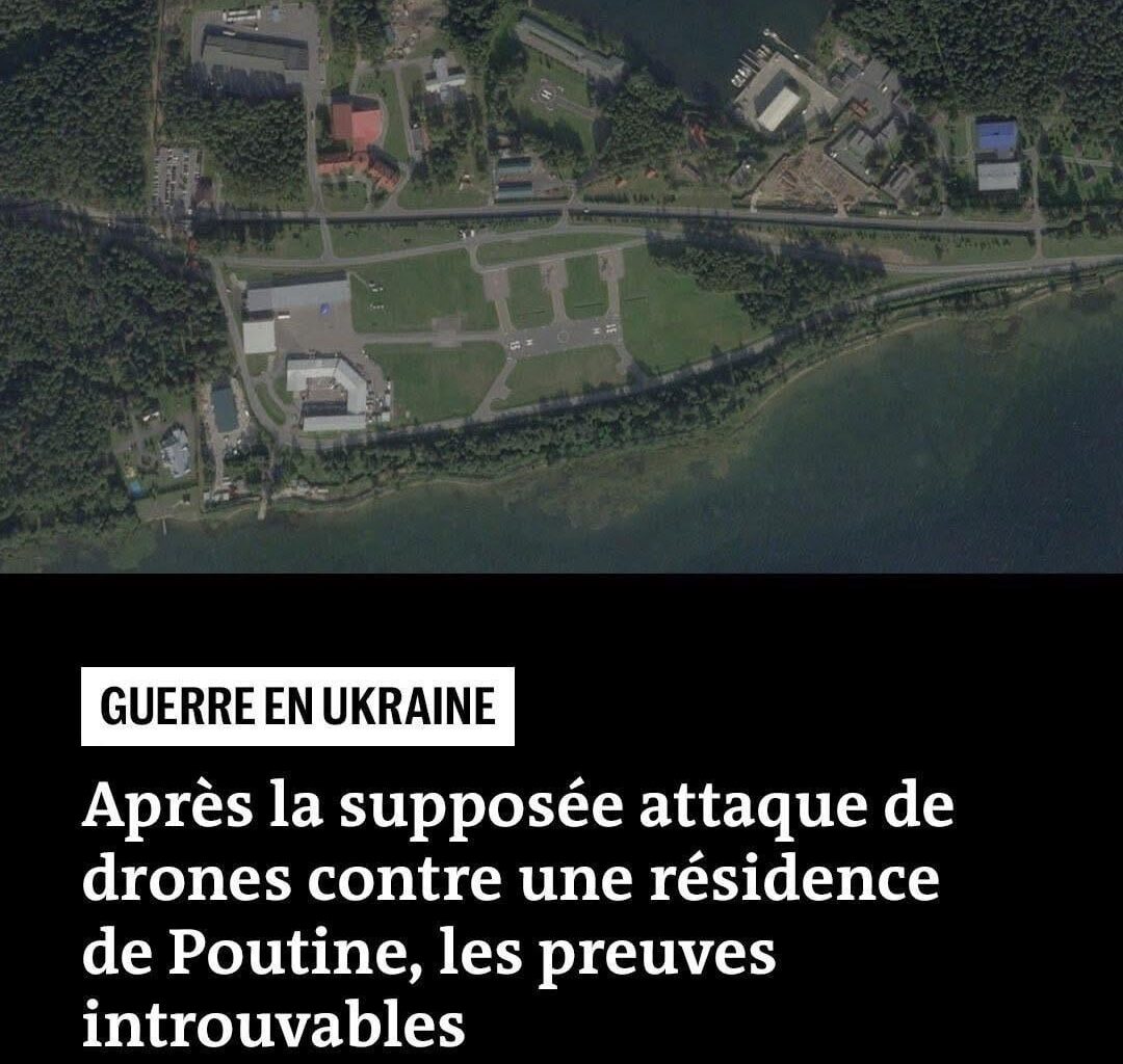 Les preuves introuvables de la supposée attaque de drones ukrainienne contre une résidence de Vladimir Poutine
