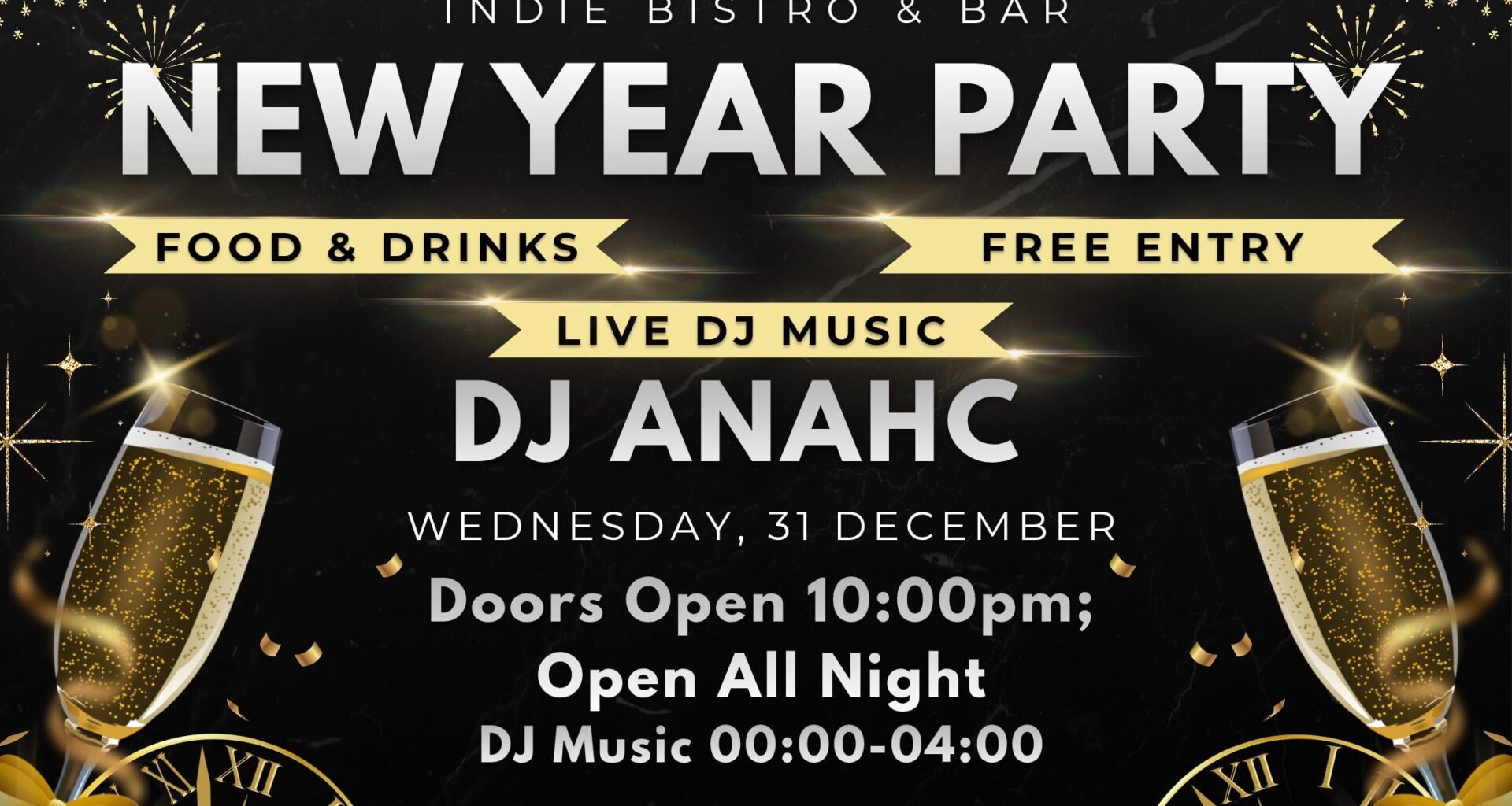 New Year Eve party 🎉