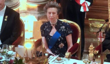 Princess Royal at Guildhall Banquet
