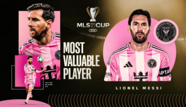 Inter Miami's Lionel Messi named MLS Cup 2025 MVP pres. by Audi