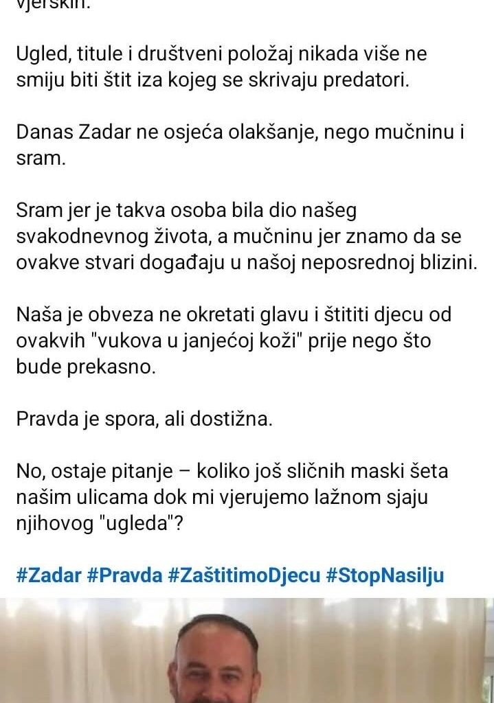 Istaknuti HDZ -ovac osuden za pedofiliju?!?
