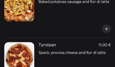 Pommes Pizza, really?