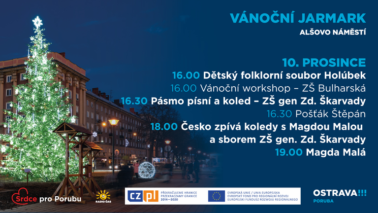 Česko bude 10. prosince zpívat koledy