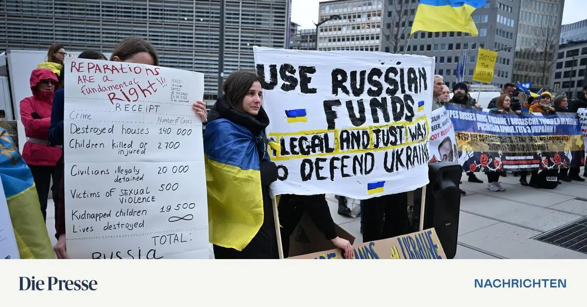 EU kann 210 Milliarden Euro russisches Vermögen einfrieren – DiePresse.com