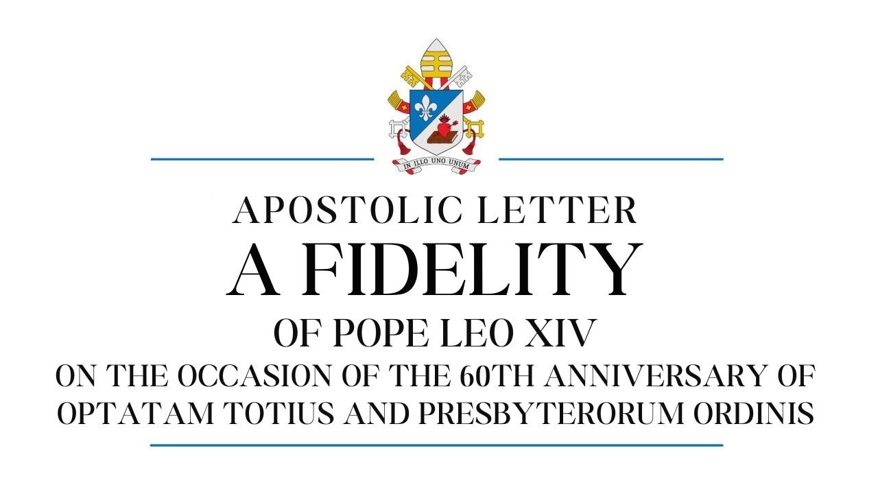 FULL TEXT of Pope Leo’s Apostolic Letter “A fidelity that generates the future”