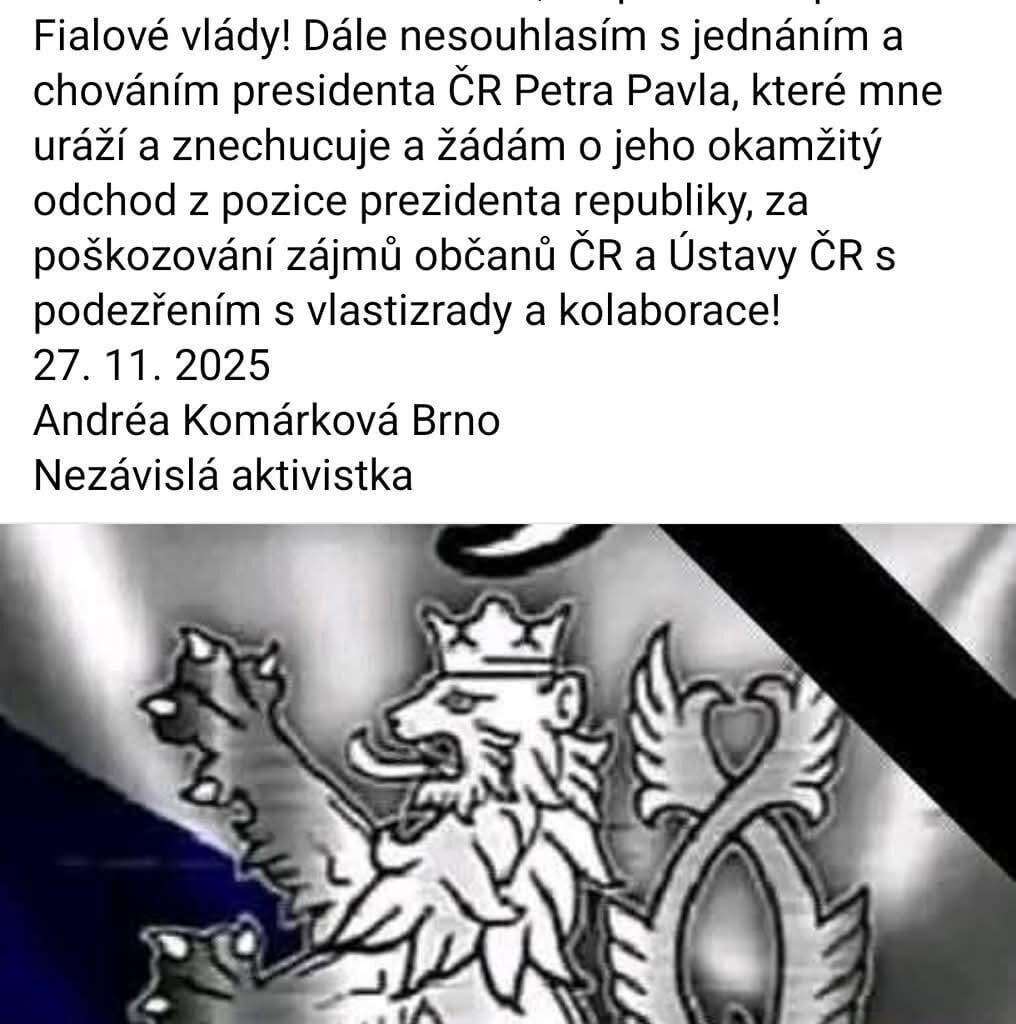 Když se čechoslovák odkazuje na ústavu dle něj neexistujícího státu. To jsem na bingo kartě neměl.