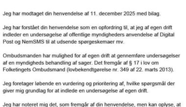 Sur gammel mand 3.0: Svar fra Ombudsmanden