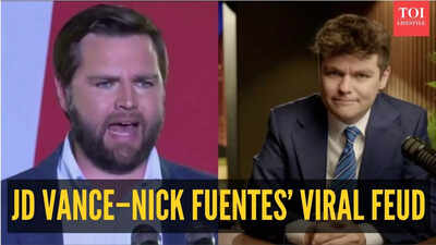 'Holy shit': Social media erupts after Nick Fuentes reacts to JD Vance’s 'eat shit' rebuke with racist slurs, sparks viral feud