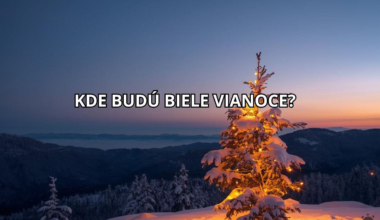 MAPA snehu: Slovensko môže na Vianoce predsalen zasiahnúť sneženie. Tieto oblasti sa môžu tešiť