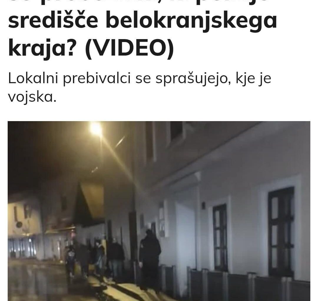 Koliko časa se bomo Slovenci še šli "willkommen" politike?