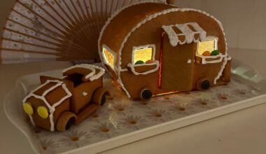 Årets pepparkakshus - Musse Piggs husvagn!