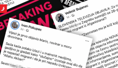 Kako se uopće proširila laž da je migrant napao časnu