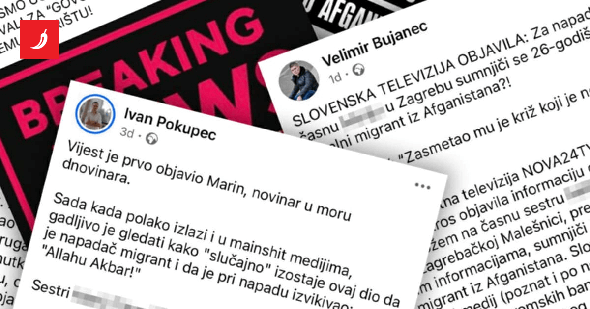 Kako se uopće proširila laž da je migrant napao časnu