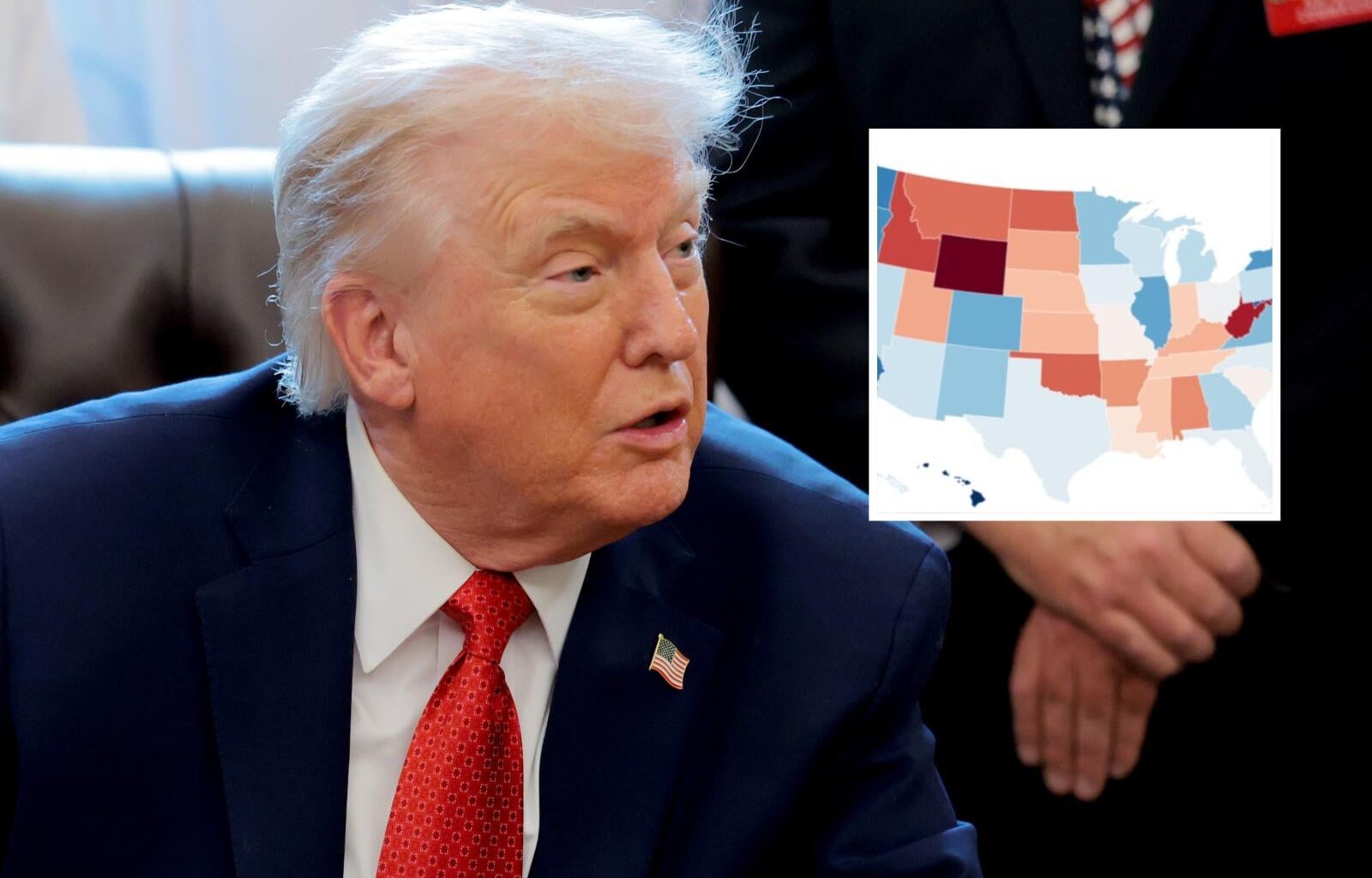 Donald Trump’s Approval Ratings Revealed: The States Turning Against Him After 11 Months