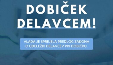 Dobiček delavcem!