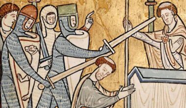 On this day in 1170 - Thomas Becket killed in Canterbury Cathedral