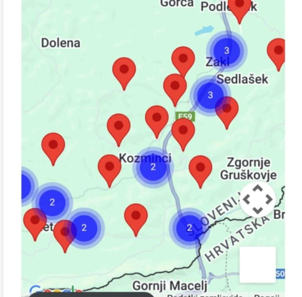Prosim aplavz za tiste pogumne dede, ki se v tem vremenu in na božični večer morajo spravljati ven, da popravljajo kable! 👏