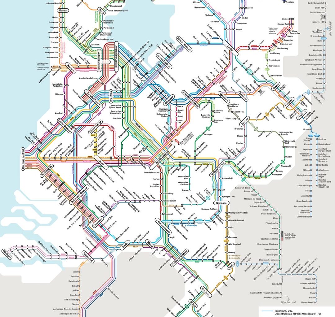 Spoorkaart van 2026