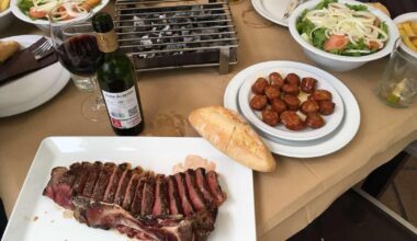 Txuleton at Txakoli Simon Bilbao