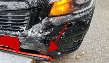 Minor front bumper damage — TÜV issue in Germany?