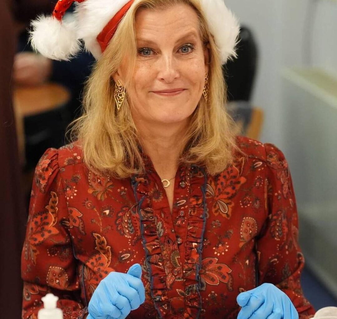 Duchess of Edinburg attends a Christmas event at the Disability Initiative in Surrey