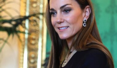 Members of the British Royal Family viewing Royal Collection items during German State Visit