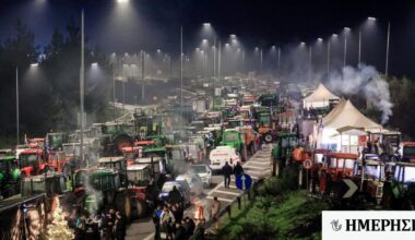 Αγρότες: Ο χάρτης των μπλόκων σε όλη την Ελλάδα