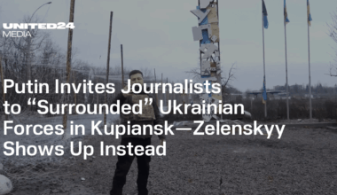 Putin Invites Journalists to “Surrounded” Ukrainian Forces in Kupiansk—Zelenskyy Shows Up Instead