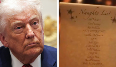 Trump White House deletes ‘naughty list’ video as it’s accused of ‘authoritarianism’