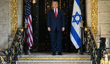 Trump, 79, Gingerly Descends Four Small Steps