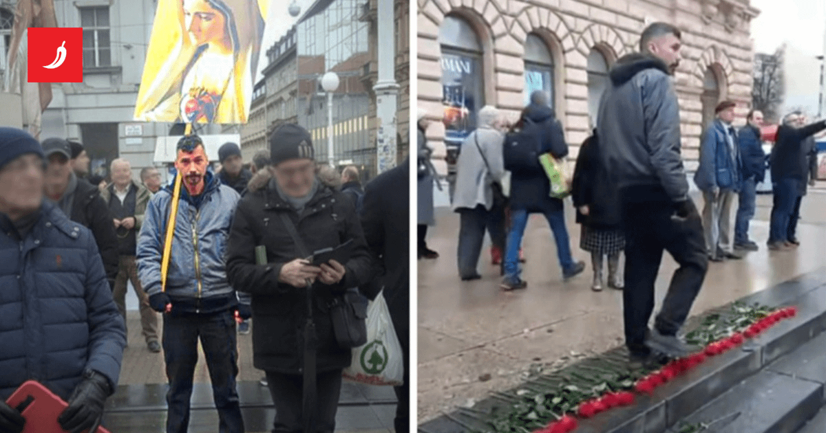 Muškarac u Zagrebu gazio ruže za ubijene žene