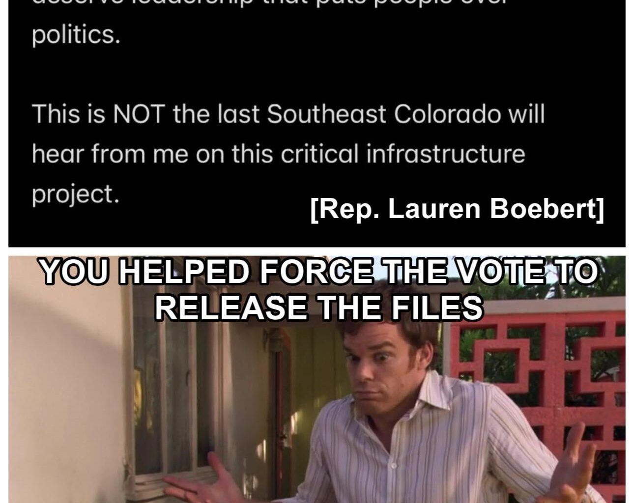 Trump vetoes Colorado clean water pipeline bill