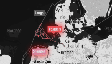 German student journalists exposed a hybrid threat: Russian-crewed freighters loitered off German/Dutch coasts, coinciding with 1,072 drone swarms over sensitive sites in 2025. Russian media dismissed the findings as "NATO paranoia," despite intel linking ships and drones.
