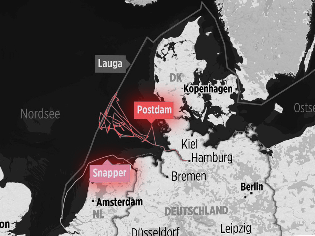 German student journalists exposed a hybrid threat: Russian-crewed freighters loitered off German/Dutch coasts, coinciding with 1,072 drone swarms over sensitive sites in 2025. Russian media dismissed the findings as "NATO paranoia," despite intel linking ships and drones.