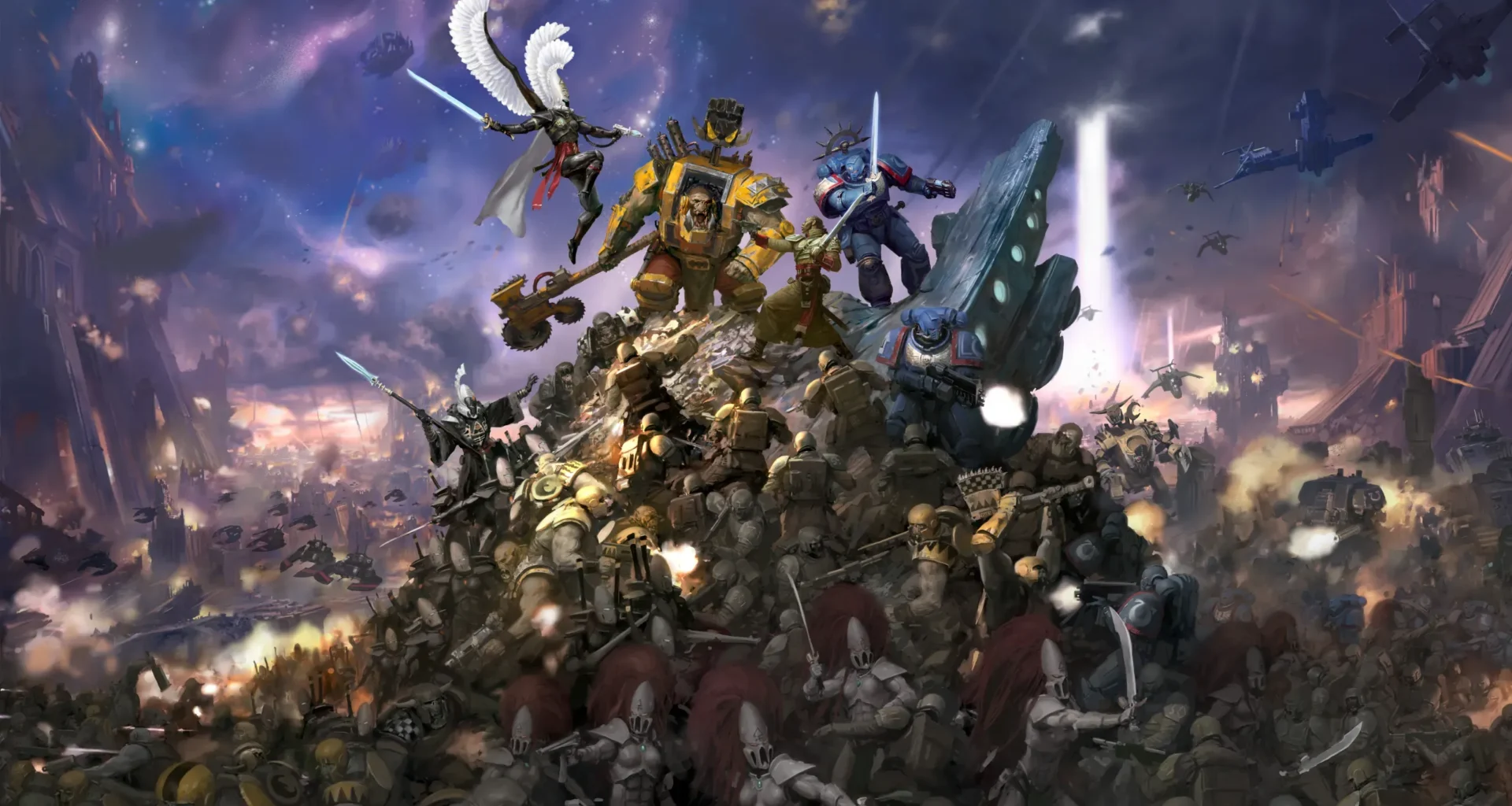 Total War: Warhammer 40,000 is totally real, so we've created a wishlist to send to the Emperor