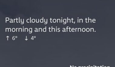 Whats up with these temperatures?