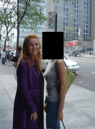 More photos of Sarah Ferguson in the newest Epstein files release