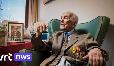 België verliest laatste oudstrijder openingsslag WO II: Albert Libert uit Gent (108) overleden | VRT NWS: nieuws