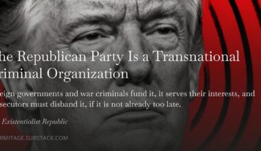 Is The Republican Party a Transnational Criminal Organization?