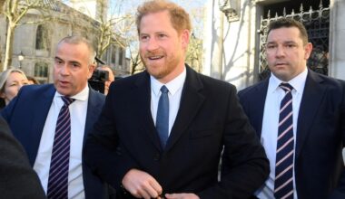 Harry wins Govt review into demand for armed cops when he visits UK